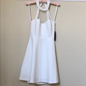 NWT Lulu’s ivory skater dress size medium